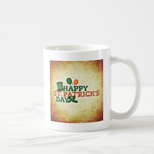 Happy Saint Patricks Day Koffiemok (Rechts)