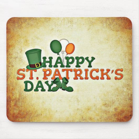 Happy Saint Patricks Day Muismat (Voorkant)