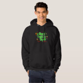 Happy Saint Patrick's Day Pi Luck & Charm Hoodie (Voorkant volledig)
