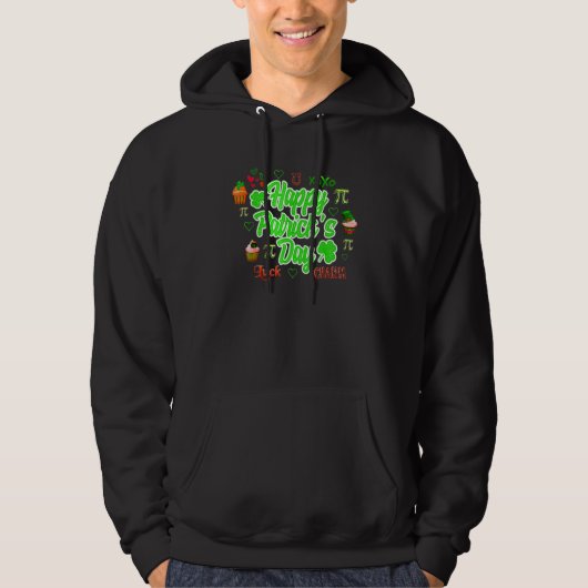 Happy Saint Patrick's Day Pi Luck & Charm Hoodie (Voorkant)