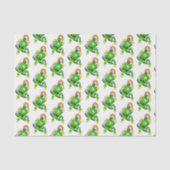 Happy Saint Patrick's Day Rabbit Tissue Paper Tissuepapier (Voorkant)