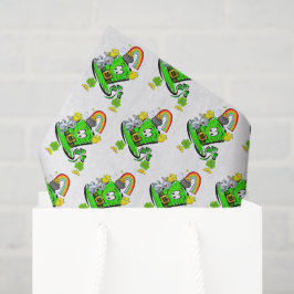 Happy Saint Patrick's Day Rabbit Tissue Paper Tissuepapier
