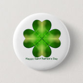 Happy Saint Patrick's Day Ronde Button 5,7 Cm (Voorkant)
