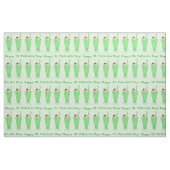 Happy Saint Patrick's Day Shamrock Green Shake Stof (Fat Quarter)