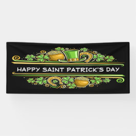Happy Saint Patrick's Day Spandoek