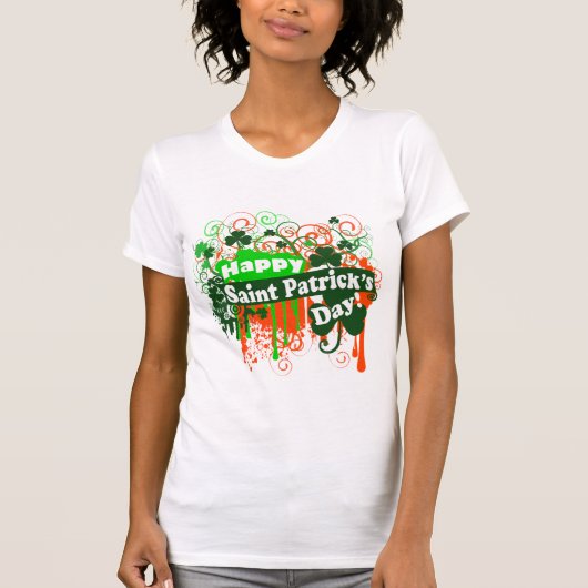 Happy Saint Patricks Day T-shirt (Voorkant)