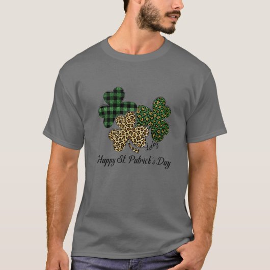Happy Saint Patrick's Day T-shirt (Voorkant)
