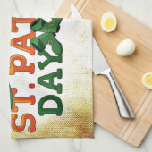 Happy Saint Patricks Day Theedoek (Quarter Fold)