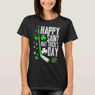 Happy Saint Pet Trick S Day T-shirt Ice Hockey St