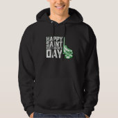 Happy Saint Pet Trick's Day Ice Hockey St Patricks Hoodie (Voorkant)