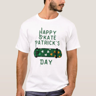 Happy Saint Schaats Patrick's Day T-shirt