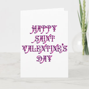 Happy Saint Valentijnsdag Feestdagen Kaart