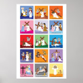 Happy Saints Way of the Cross Poster (Voorkant)