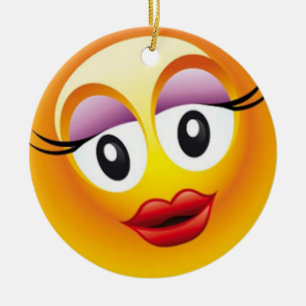 Happy Sally Joy Keramisch Ornament