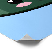 Happy Salmon Sushi Poster (Hoek)