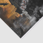 Happy Samhain Tissuepapier (Detail)