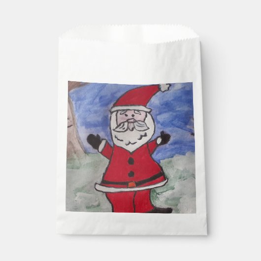 Happy Santa Bedankzakje (Voorkant)