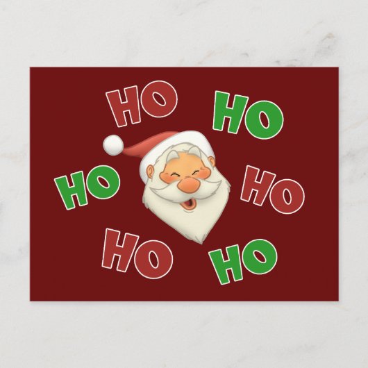 Happy Santa Briefkaart (Voorkant)