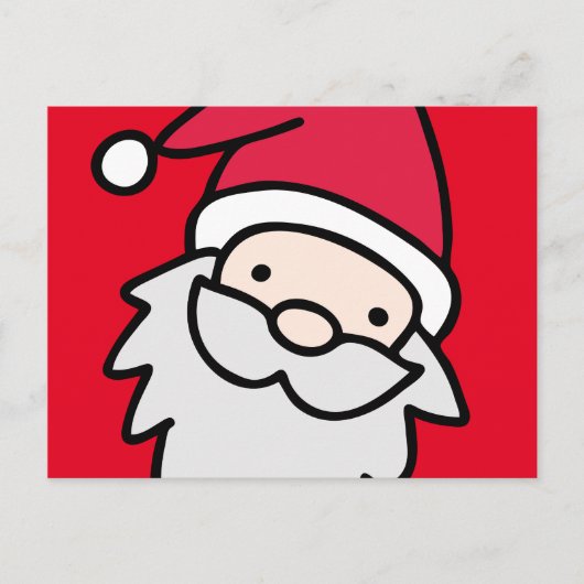 Happy Santa Briefkaart (Voorkant)