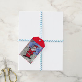Happy Santa Cadeaulabel