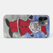 Happy Santa Case-Mate iPhone Case (Achterkant (horizontaal))