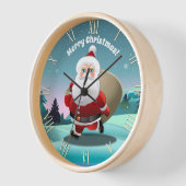 Happy Santa Claus Cartoon (Hoek)