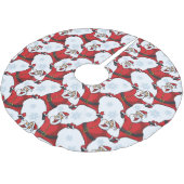 Happy Santa Claus Kerstboom Rok (Gekanteld)