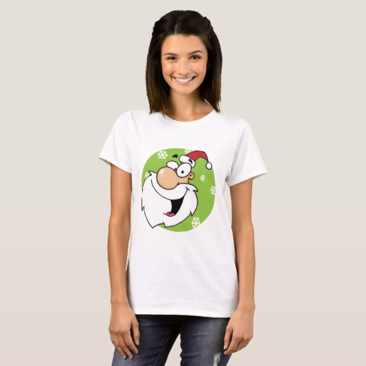 Happy Santa Clause T-shirts en cadeautjes (Voorkant volledig)