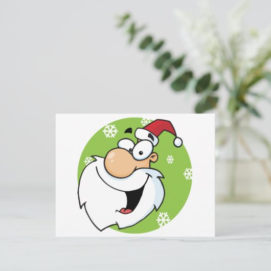 Happy Santa Clause T-shirts en cadeautjes Feestdagenkaart (Staand voorkant)