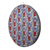 Happy Santa Dartbord (Voorkant Rechts)