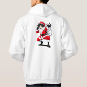 Happy Santa Design Hoodie (Achterkant)