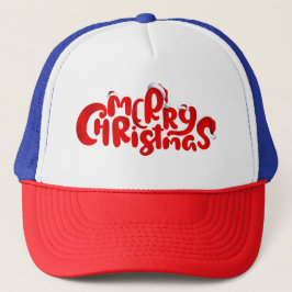 Happy Santa Design Trucker Pet