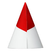 Happy Santa Face Feesthoedjes (Achterkant)