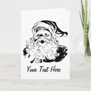Happy Santa Feestdagen Kaart