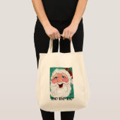 Happy Santa Grocery Tas (Voorkant (product))