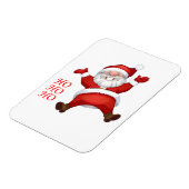 Happy Santa, HO-HO-HO Magneet (Linkerzijde)