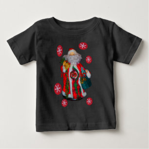 Happy Santa Hohoho Greetings grafische tekstrein d