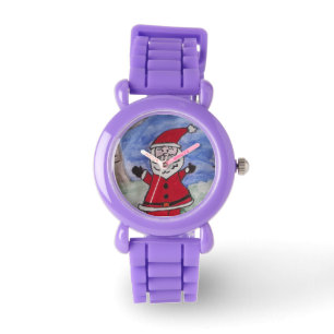 Happy Santa Horloge