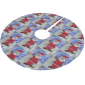 Happy Santa Kerstboom Rok (Gekanteld)