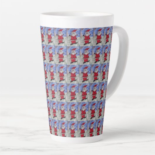Happy Santa Latte Mok (Rechterhoek)