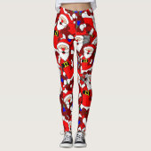 Happy Santa Leggings (Voorkant)