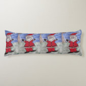 Happy Santa Lichaamskussen (Voorkant)