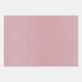 Happy Santa lichtblauw gestreept Inpakpapier Vel