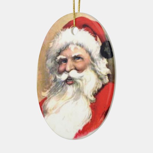 Happy Santa Ornament (Links)