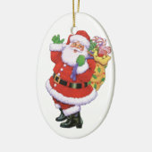 Happy Santa Ornament (Links)