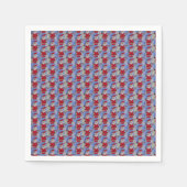 Happy Santa Servet (Voorkant)