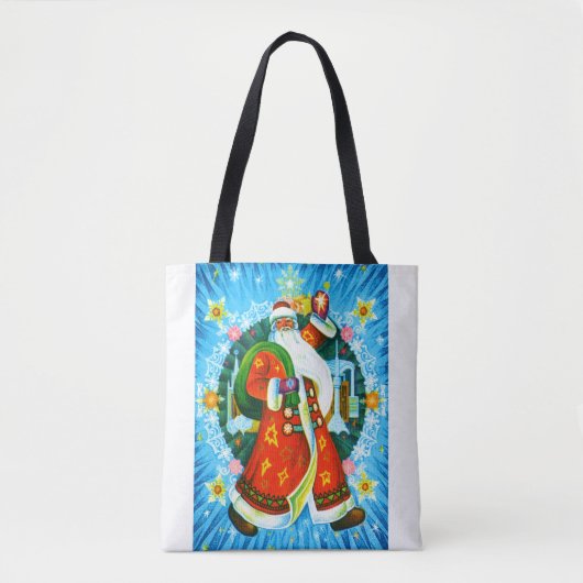 Happy Santa Tote Bag (Voorkant)