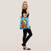 Happy Santa Tote Bag (Op model)