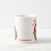 Happy Santa Vintage Kerstmis Koffiemok (Center)