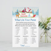 happy santa Wat zit er in je handtas? (Staand voorkant)